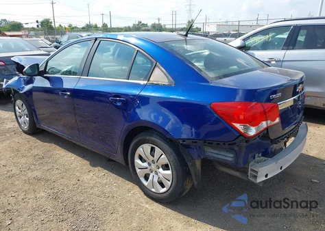 2012 Chevrolet Cruze Ls z USA, uszkodzony, nr VIN 1G1PC5SHXC7134198